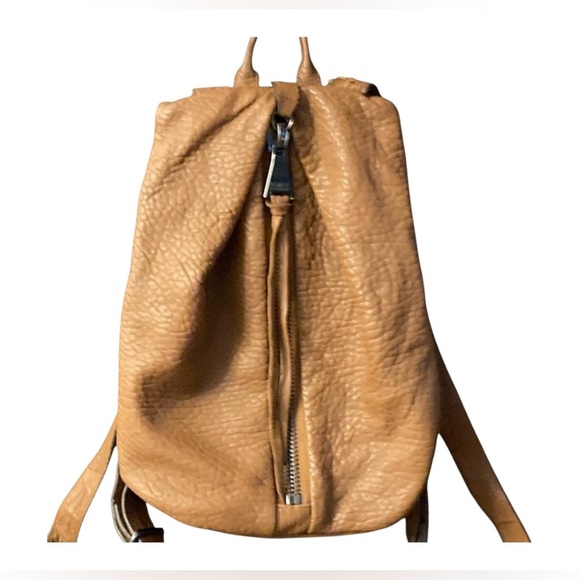 ✨ Aimee Kestenberg Leather Cognac Backpack - Picture 1 of 7